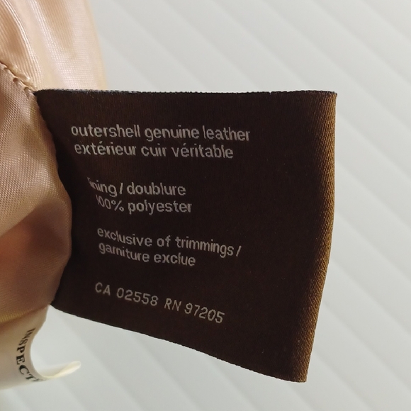 Danier Faux Suede Tan Scalloped Mini Skirt - Picture 4 of 9